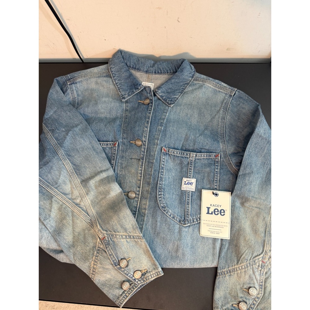 Kacey Lee x Kacey Musgraves Women's Denim Chore Dress- Size Large